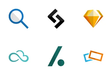 Free Logotipo da Tecnologia Vol 6 Pacote de Ícones