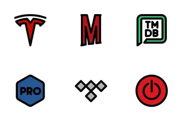 Free Logotipo da Tecnologia Vol 7 Pacote de Ícones