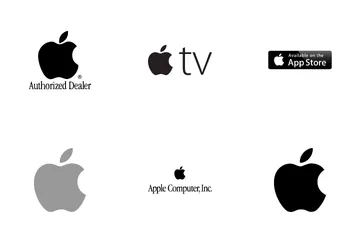 Free História do logotipo da Apple Pacote de Ícones