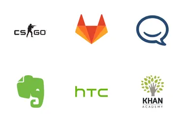 Free Logotipos de marcas mundiais Vol 4 Pacote de Ícones