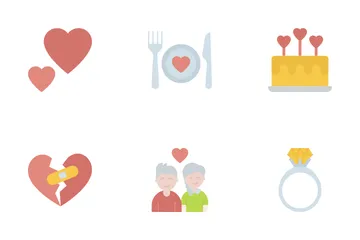 Free Love And Dating Icon Pack