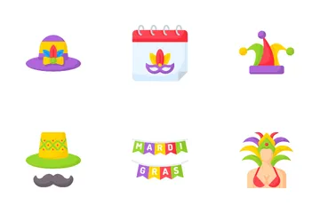 Free Mardi Gras Icon Pack