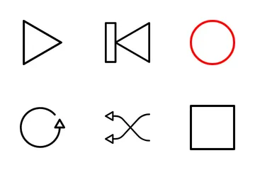 Free Medien Symbolpack