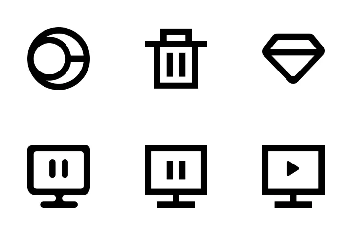 Free Minimal Icons Icon Pack - 50 Free Download Miscellaneous Icons ...