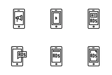Free Mobile ADs Icon Pack