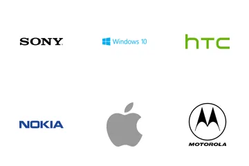 Free Mobile Brand Logos Icon Pack