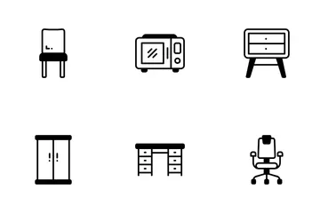 Free Muebles Paquete de Iconos