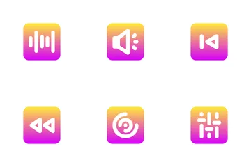 Free Music Player Icon Pack