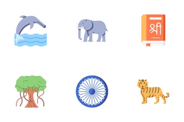 Free National Symbols Of INDIA Icon Pack