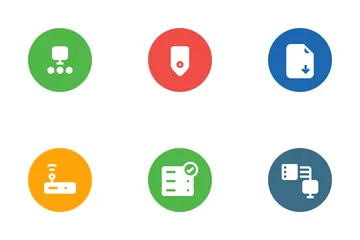 Free ネットワークとコミュニケーション アイコンパック