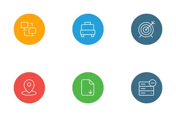 Free Netzwerk und Kommunikation Symbolpack
