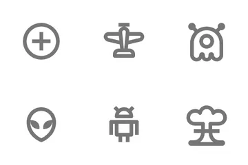 Free Nova Free Icon Pack - Outline Icon Pack