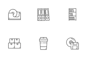 Free Office Elements Icon Pack