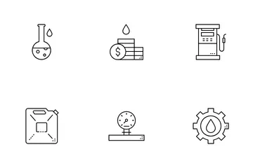 Free Oil Industry Icon Pack