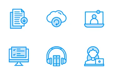 Free Online Learning Icon Pack