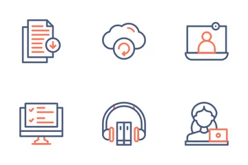 Free Online Learning Icon Pack