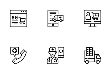 Free Online Pharmacy Icon Pack