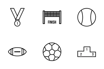 Free Outdoor Games Icon Pack