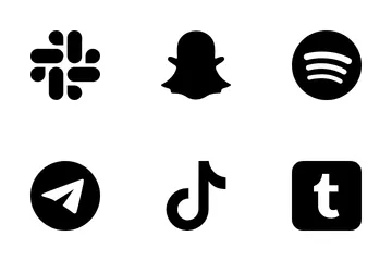 Free Pack Médias Sociaux 04 Pack d'Icônes