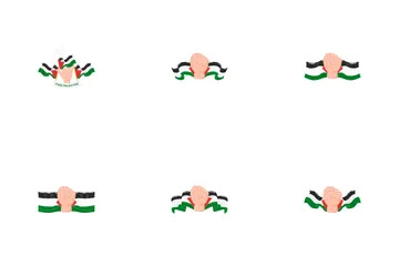 Free Palestine Icon Pack