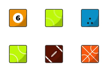 Free Palloni sportivi Icon Pack