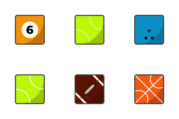 Free Balones deportivos Paquete de Iconos