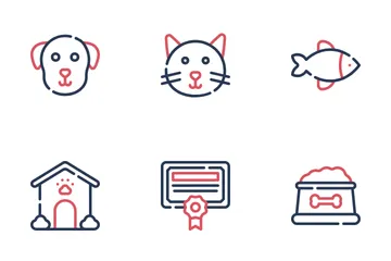 Free Pet Grooming Icon Pack