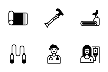 Free Physiotherapy Icon Pack