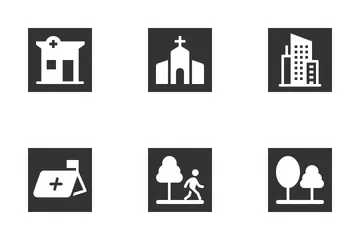 Free Places Icon Pack