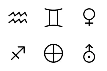 Download Zodiac Sign Icons | IconScout