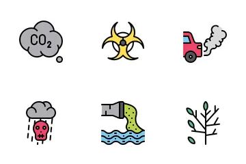 Free Pollution Icon Pack