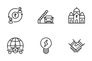 Free Portefeuille électronique Pack d'Icônes