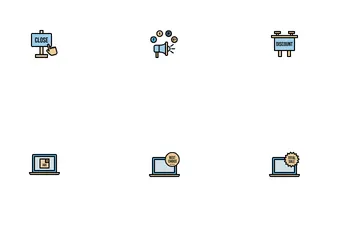 Free Publicidad Paquete de Iconos