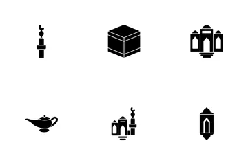 Free Ramadan Islamic Glyph P1s3 Icon Pack