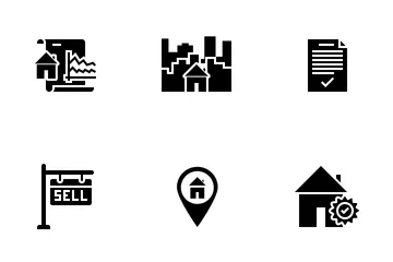 Free Real Estate  Icon Pack