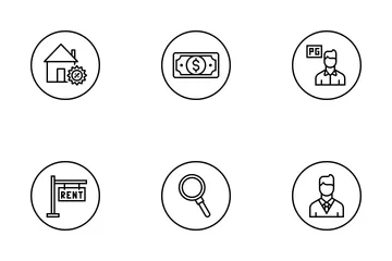 Free Real Estate  Icon Pack