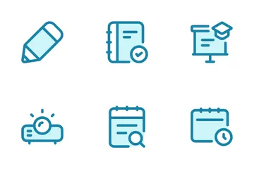 Free De vuelta a la escuela Paquete de Iconos