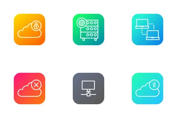 Free Réseautage et partage Pack d'Icônes
