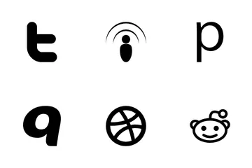 Free Réseaux sociaux Pack d'Icônes