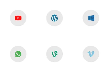 Free Réseaux sociaux Pack d'Icônes