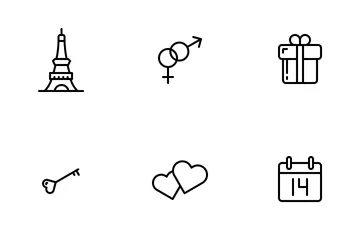 Free Saint-Valentin - 2017 Pack d'Icônes
