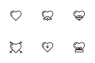 Free Cuore di San Valentino Icon Pack