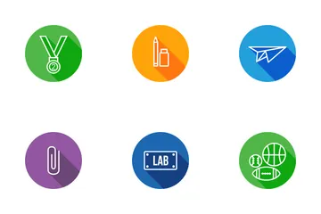 Free School And Education Vol 2 Icon Pack