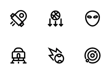 Free Science & Astronomy (Line) Icon Pack