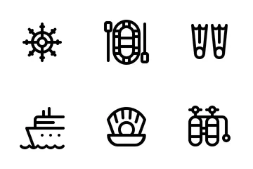9 Ocean Fishing Hooks Line Icons - Free in SVG, PNG, ICO - IconScout