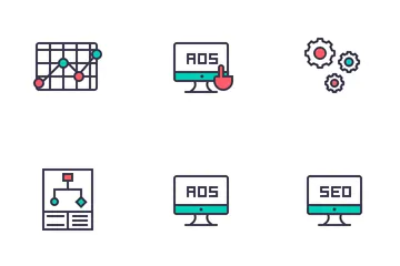 Free SEO & WEB  Icon Pack