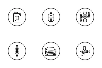 Free Servicios de automóvil Vol 2 Paquete de Iconos