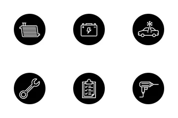 Free Servicios de automóvil Vol 2 Paquete de Iconos