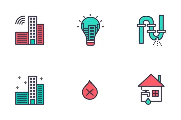 Free Smart City Icon Pack