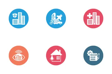 Free Smart City Icon Pack